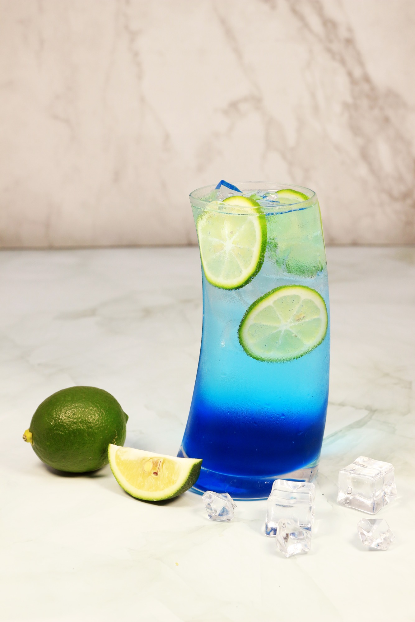 藍柑青檸檬氣泡飲