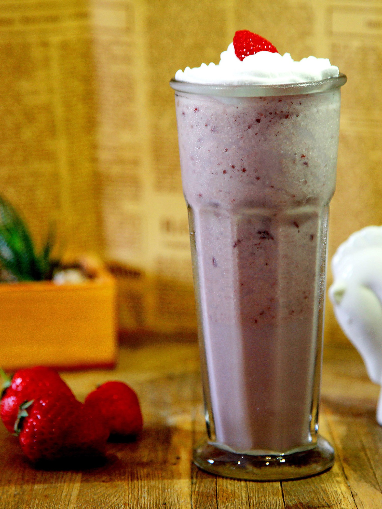 雙莓白巧克力思慕雪