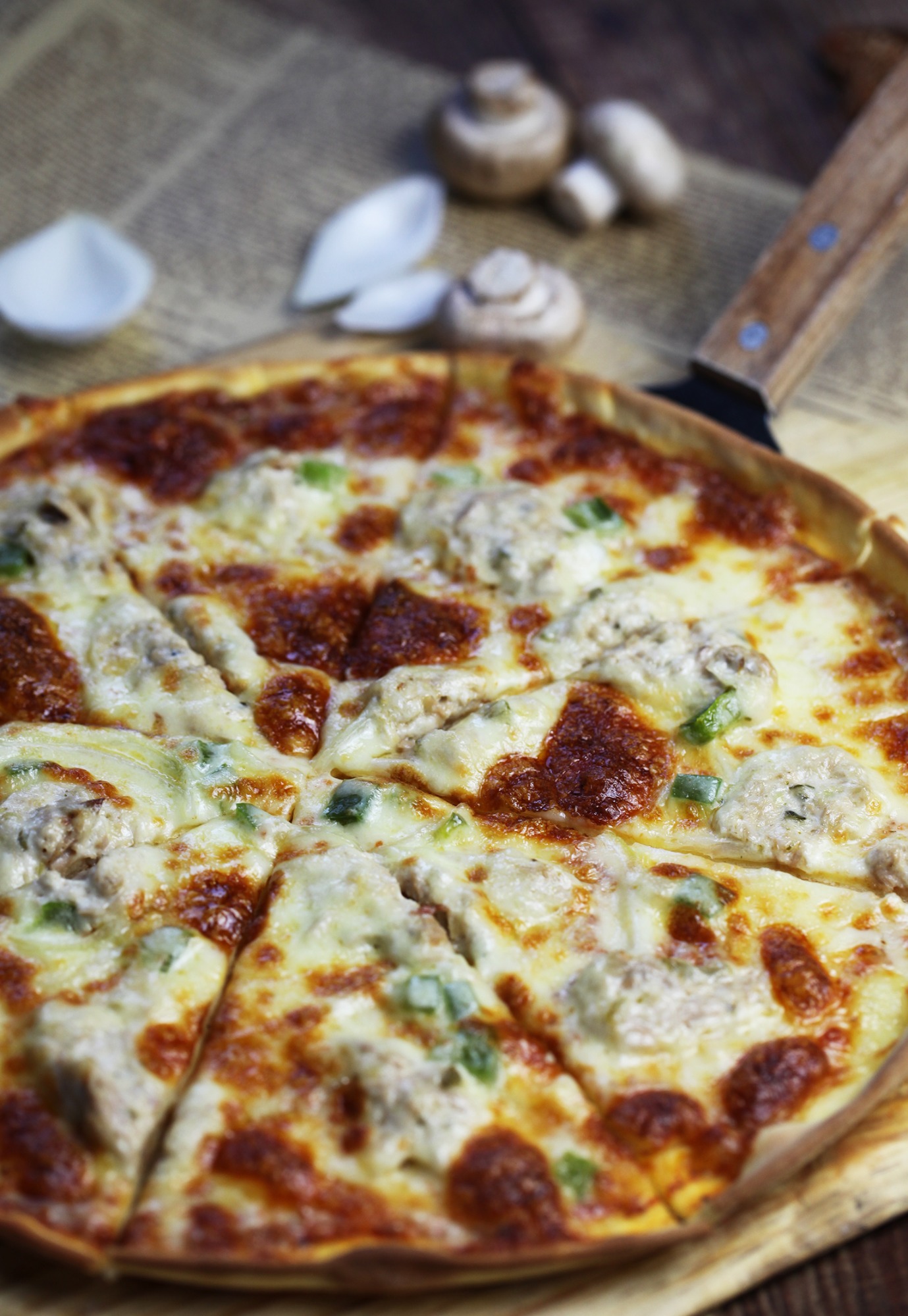 金槍魚(yú)披薩