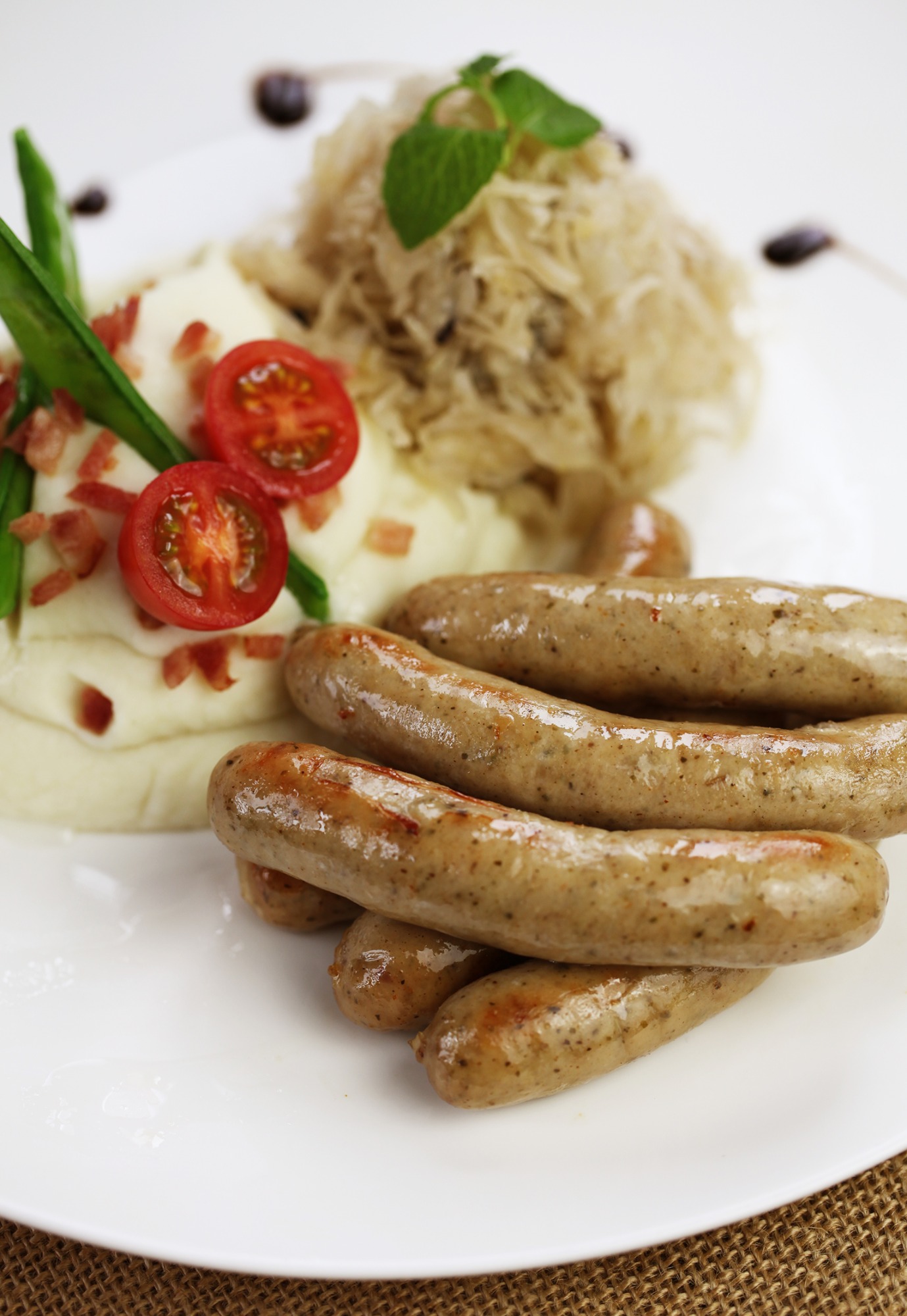 香煎紐倫堡香腸