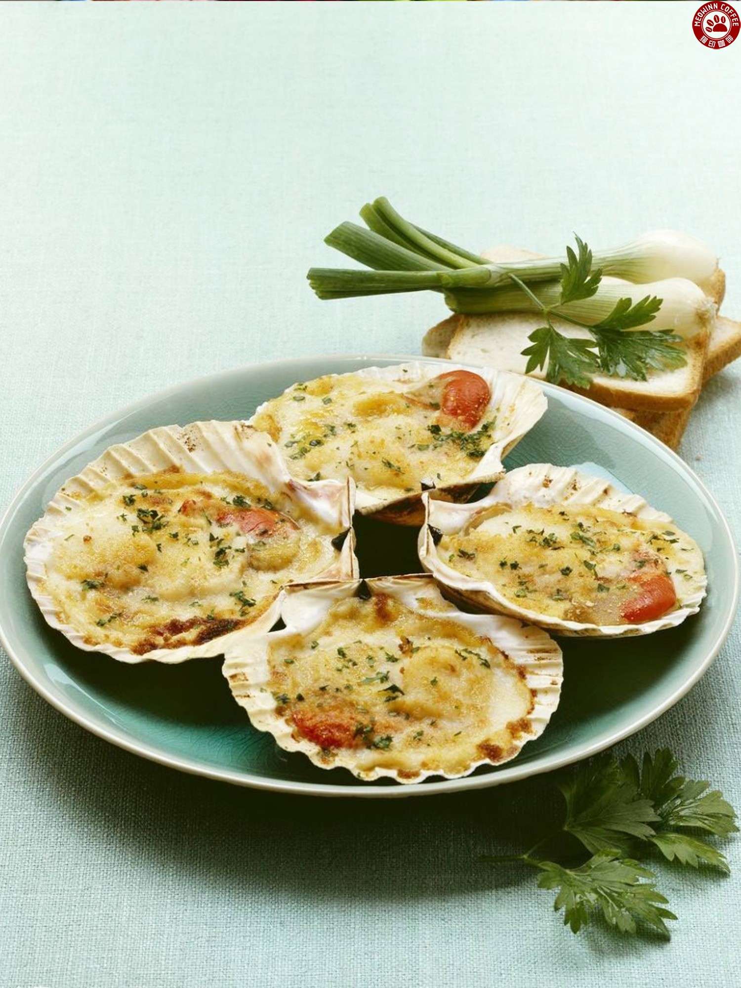 蒜香芝士焗扇貝